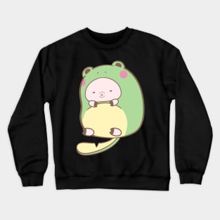 Monster Hunter- Hog in a Frog Crewneck Sweatshirt